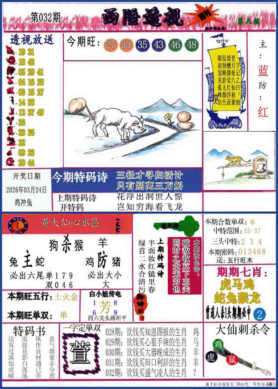 032期西陲透视(正版)[图]